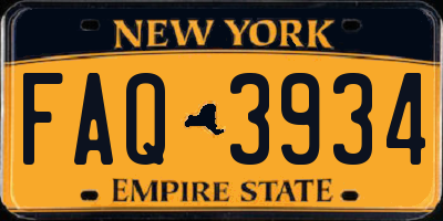 NY license plate FAQ3934