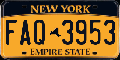 NY license plate FAQ3953