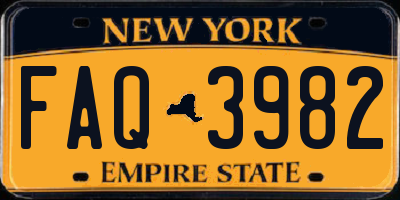 NY license plate FAQ3982