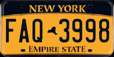 NY license plate FAQ3998
