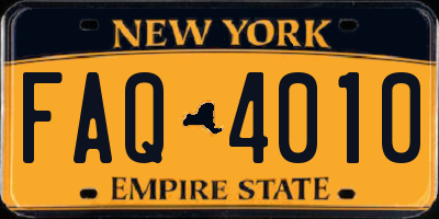 NY license plate FAQ4010