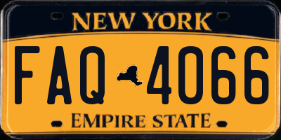 NY license plate FAQ4066