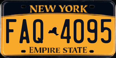 NY license plate FAQ4095