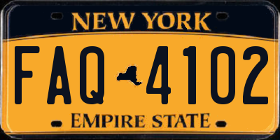 NY license plate FAQ4102