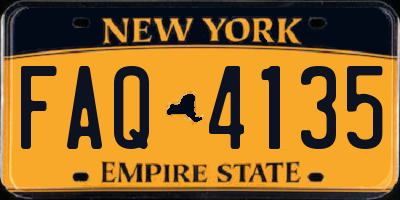 NY license plate FAQ4135