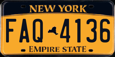 NY license plate FAQ4136