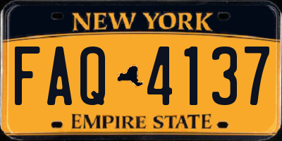 NY license plate FAQ4137