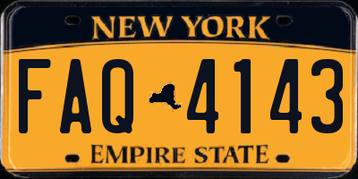 NY license plate FAQ4143