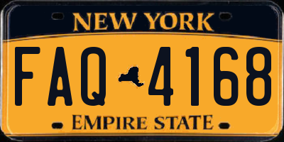 NY license plate FAQ4168