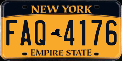 NY license plate FAQ4176