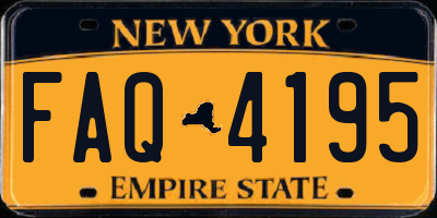 NY license plate FAQ4195