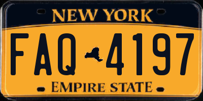 NY license plate FAQ4197