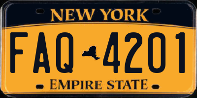 NY license plate FAQ4201