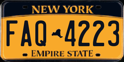 NY license plate FAQ4223