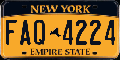 NY license plate FAQ4224