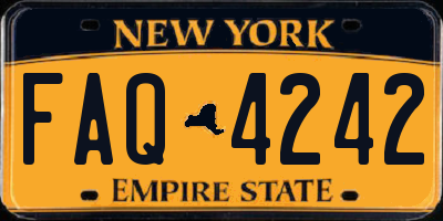 NY license plate FAQ4242