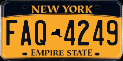NY license plate FAQ4249