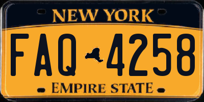 NY license plate FAQ4258