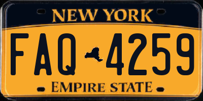 NY license plate FAQ4259