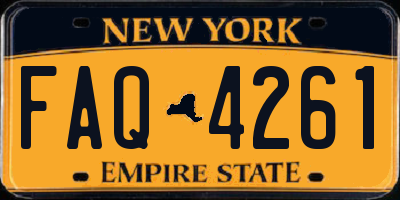 NY license plate FAQ4261