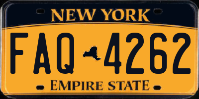 NY license plate FAQ4262