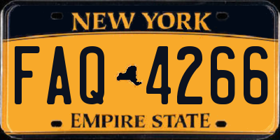 NY license plate FAQ4266