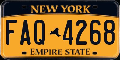NY license plate FAQ4268