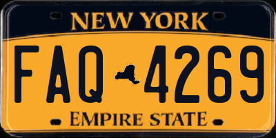 NY license plate FAQ4269
