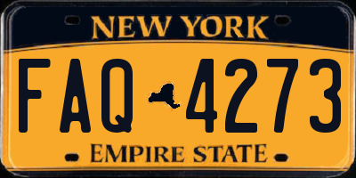 NY license plate FAQ4273