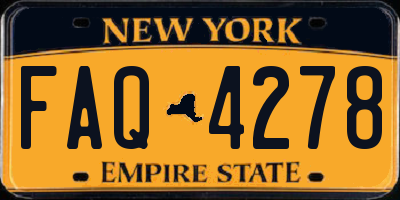 NY license plate FAQ4278