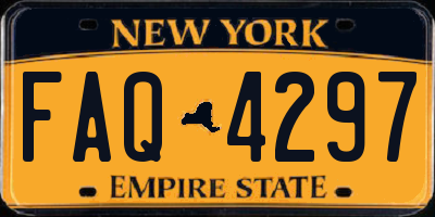 NY license plate FAQ4297
