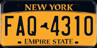 NY license plate FAQ4310