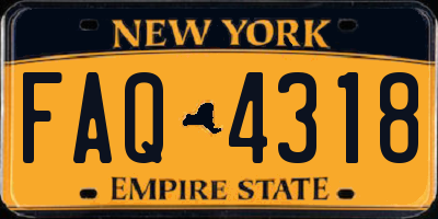 NY license plate FAQ4318