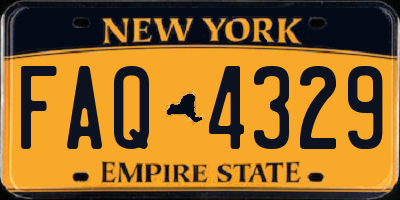 NY license plate FAQ4329