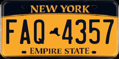 NY license plate FAQ4357