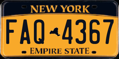 NY license plate FAQ4367