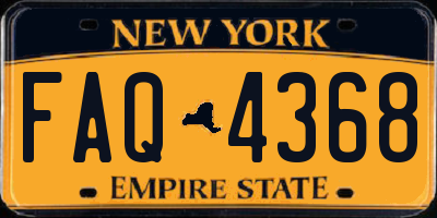 NY license plate FAQ4368