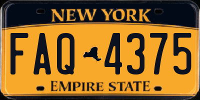 NY license plate FAQ4375