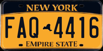 NY license plate FAQ4416