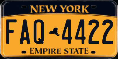 NY license plate FAQ4422