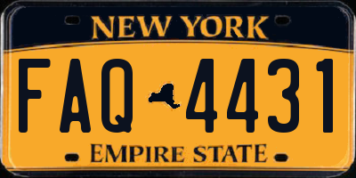 NY license plate FAQ4431