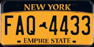 NY license plate FAQ4433
