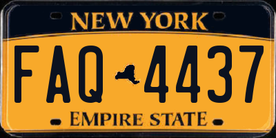 NY license plate FAQ4437
