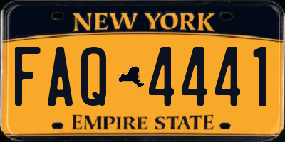 NY license plate FAQ4441