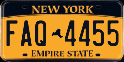 NY license plate FAQ4455
