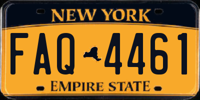 NY license plate FAQ4461