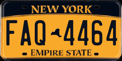 NY license plate FAQ4464
