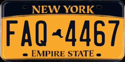 NY license plate FAQ4467