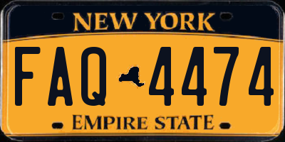 NY license plate FAQ4474