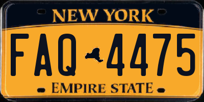 NY license plate FAQ4475